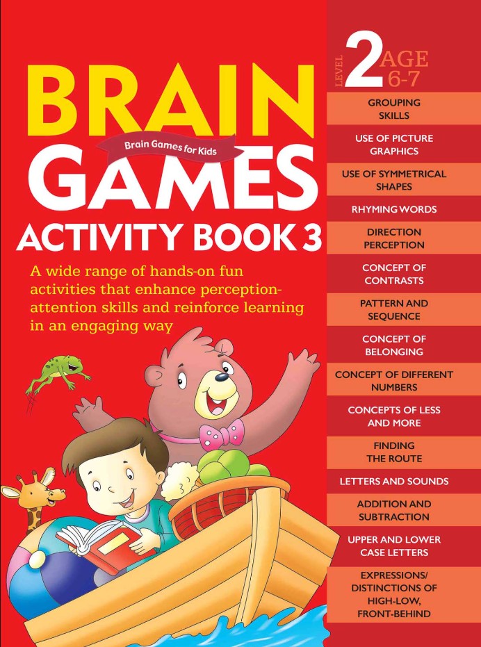 Brain Games Activity Book 3 - Level 2 